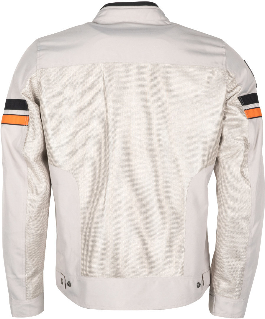 Helstons Elron Mesh Motorcycle Textile Jacket silver/black L Figure 4