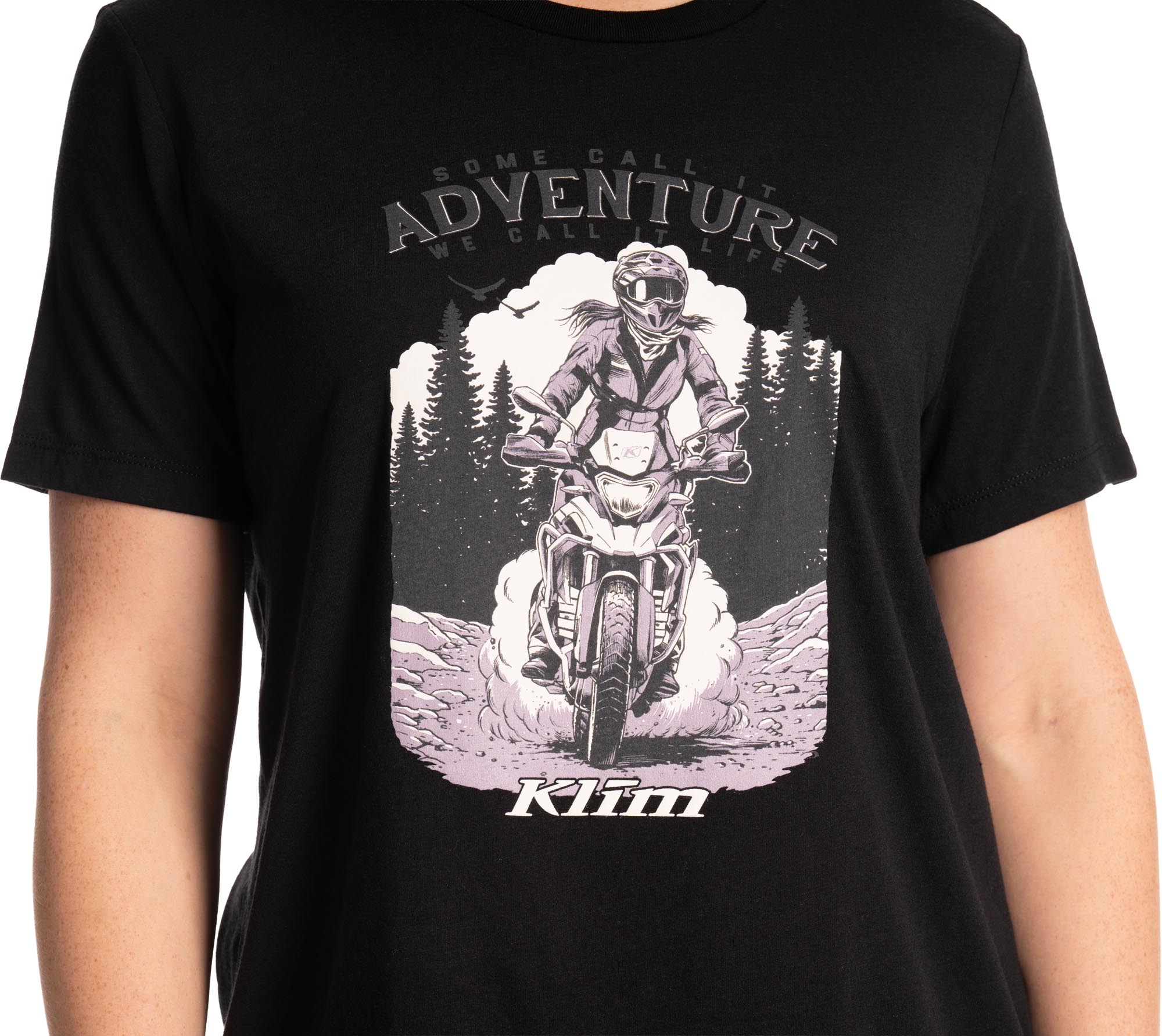 Klim Adventure Tri-Blend Dámske tričko čierna XL Obrázok 2