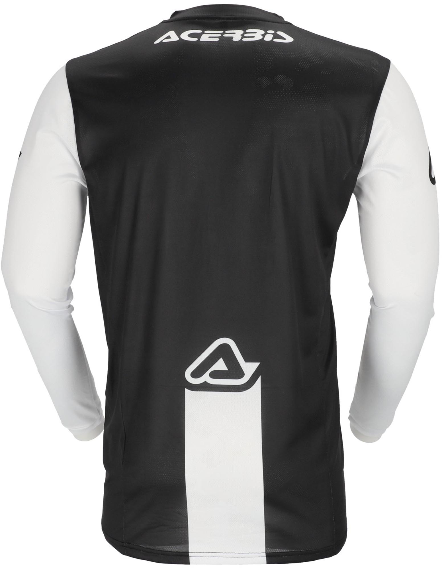 Acerbis MX J-Track Inc 2.0 Logo モトクロスジャージ 白人/黒人 XXL 図3