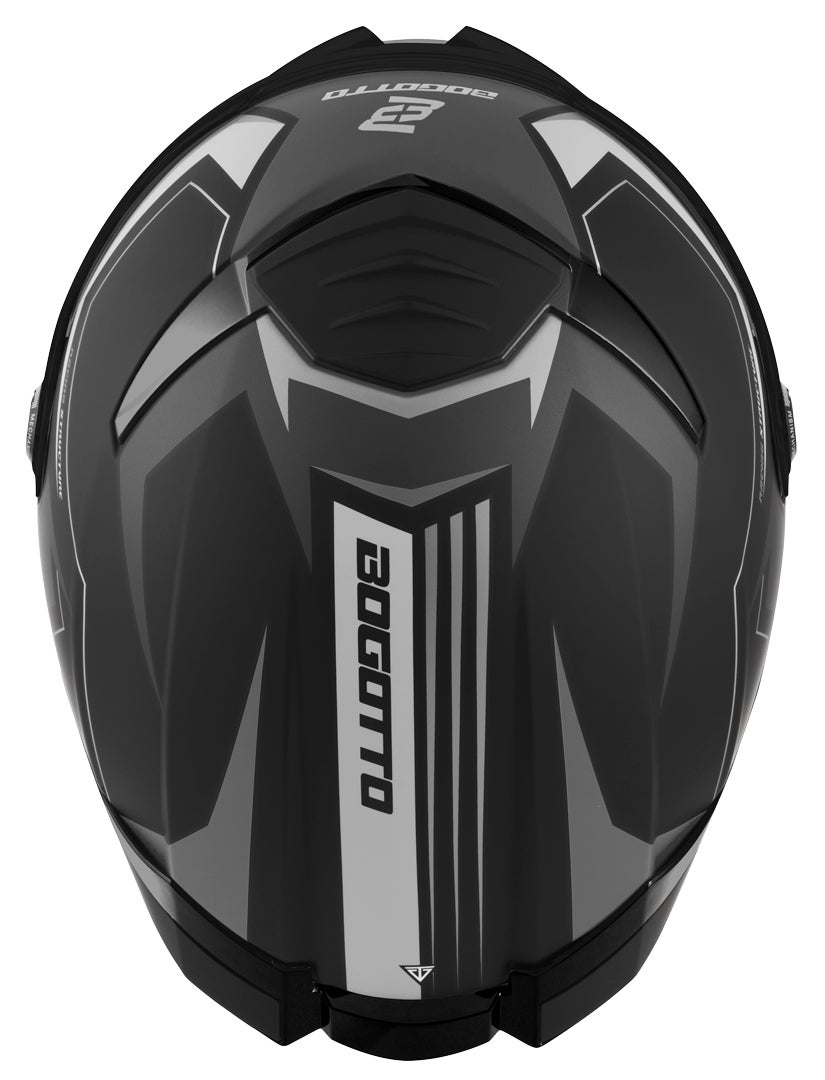 Bogotto FF118 Vilial Helm schwarz matt/grau S Abbildung 6