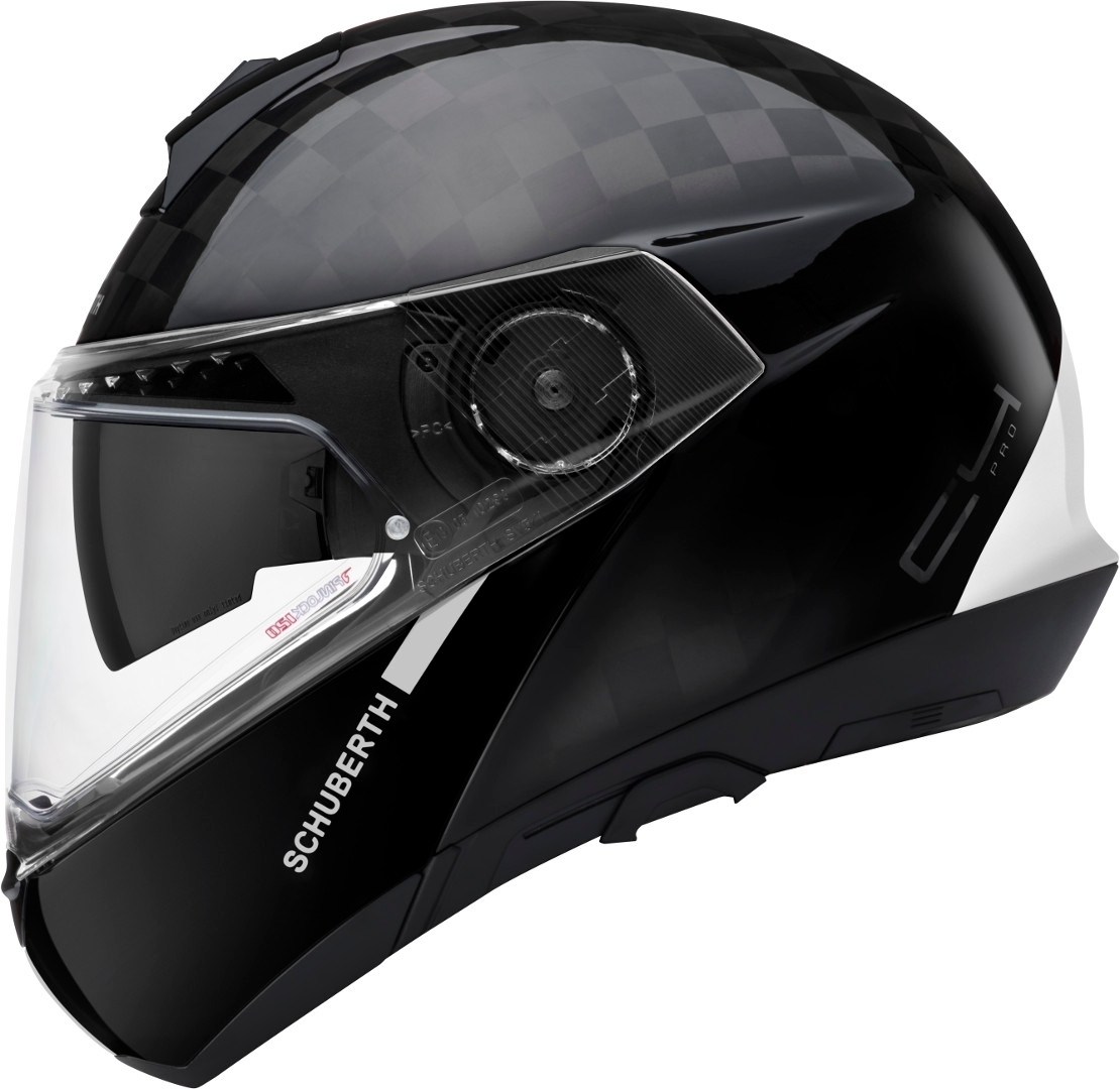 Schuberth C4 Pro Carbon Fusion Přilba černobílá S (55) Obrázek 2