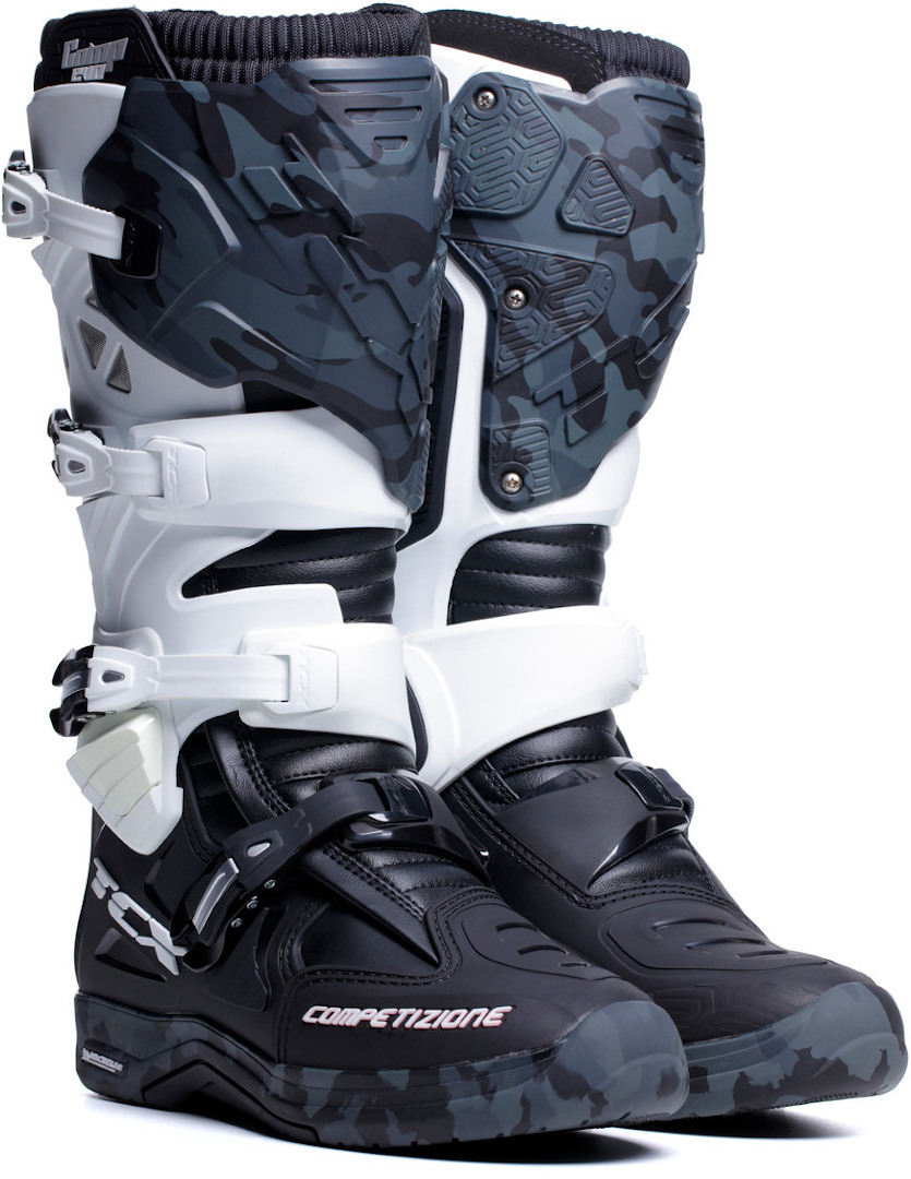 TCX Comp Evo 2 Michelin 2023 Motocross Boots black/grey/white 39 Figure 1