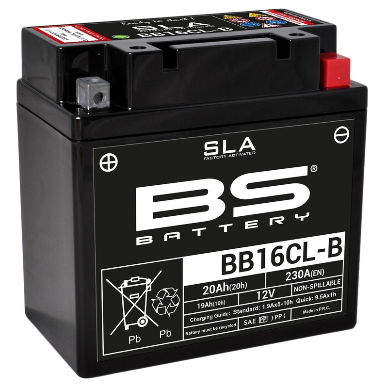 Bateria BS Bateria SLA fără întreținere activată din fabrică - BB16CL-B Figura 1