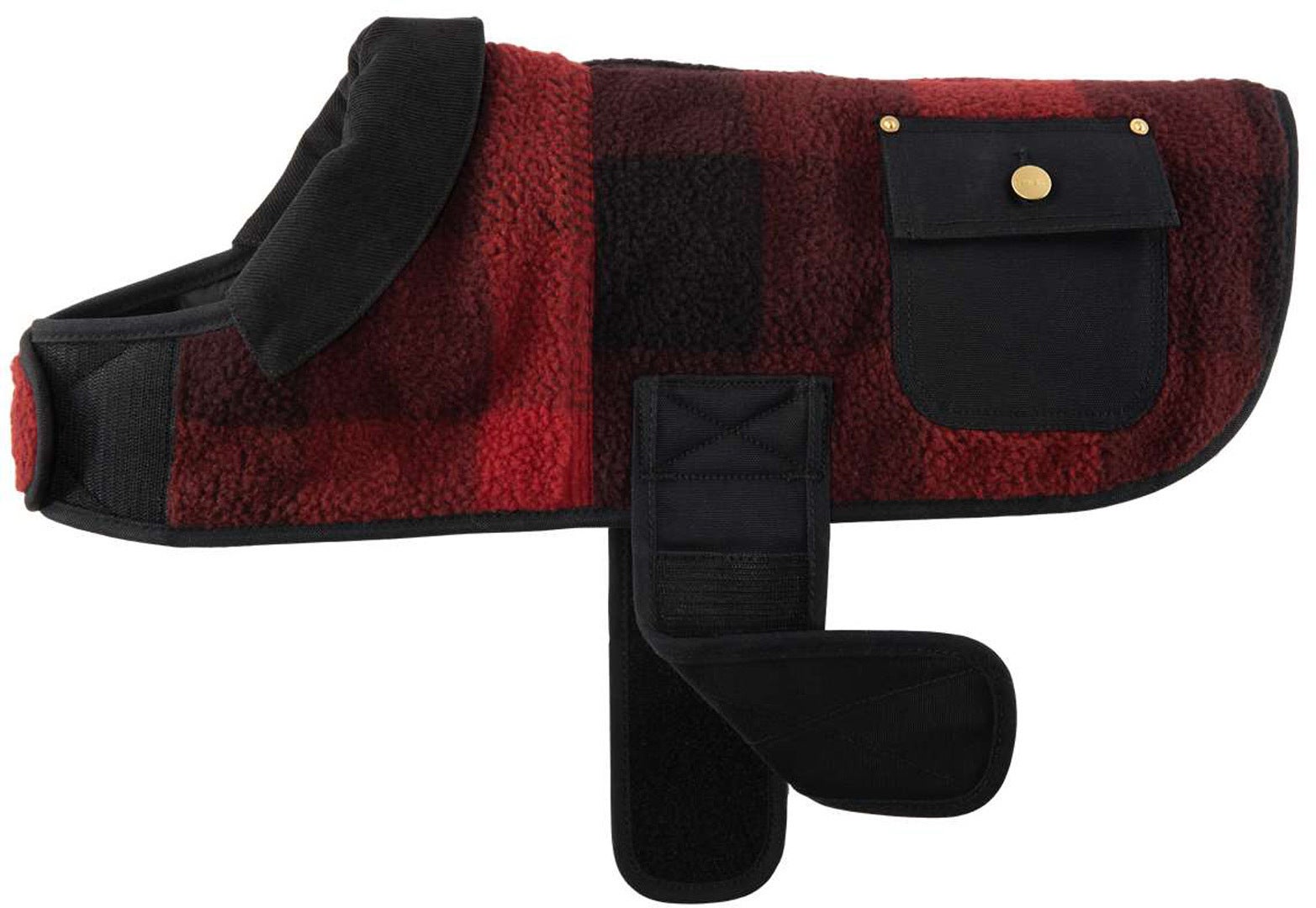 Carhartt Plaid Chore Hund samlet sort/rød L Figur 2