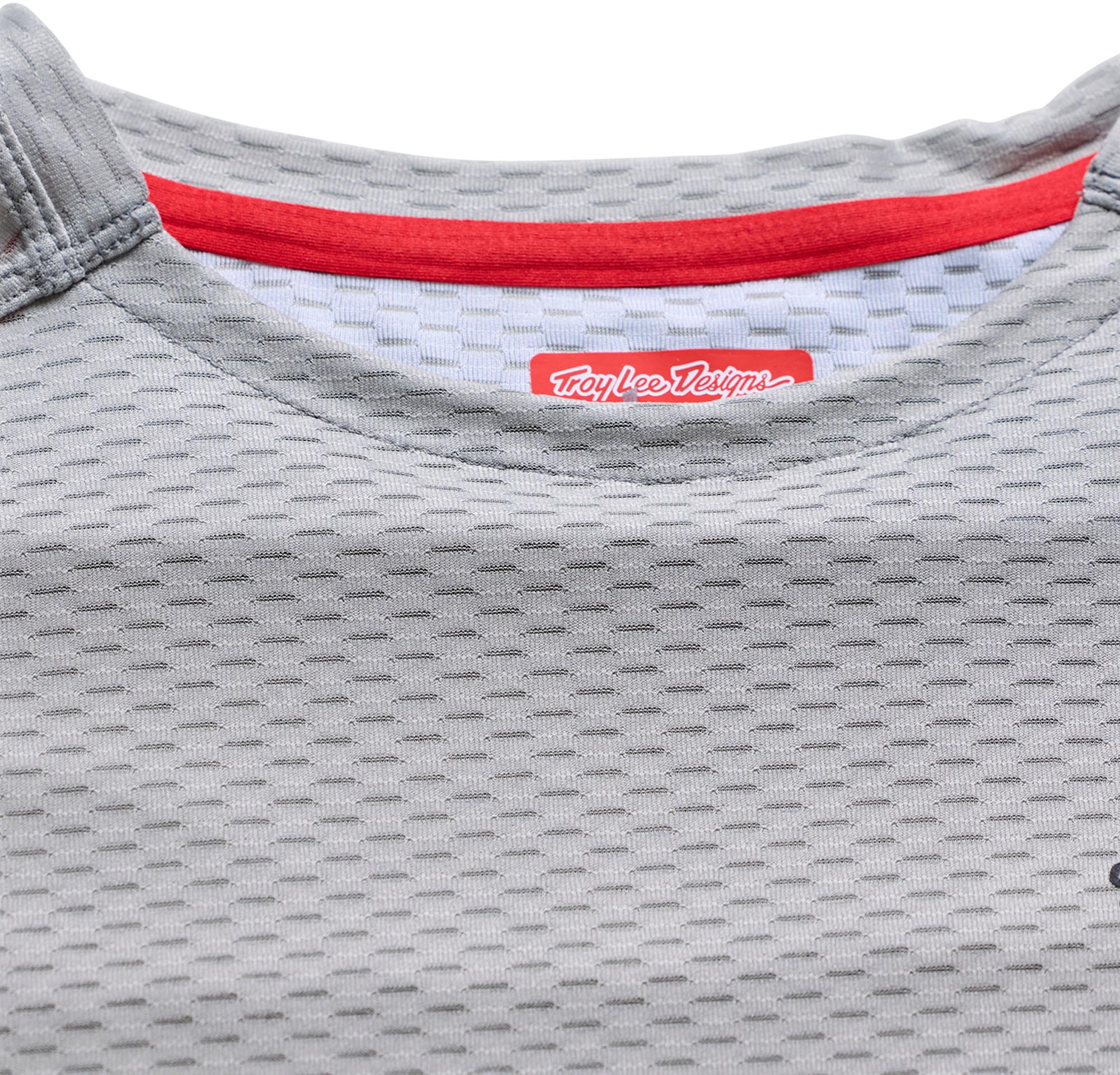 Troy Lee Designs Skyline Pro Air Mono Short Sleeve Bicycle Jersey light grey M Figure 3