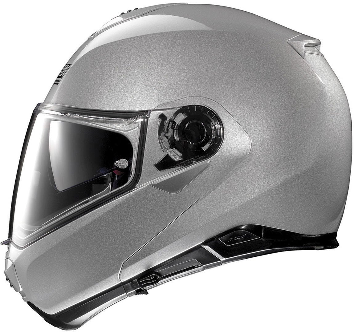 Nolan N100-5 Classic N-Com Casco Argento XXL (64) Figura 4
