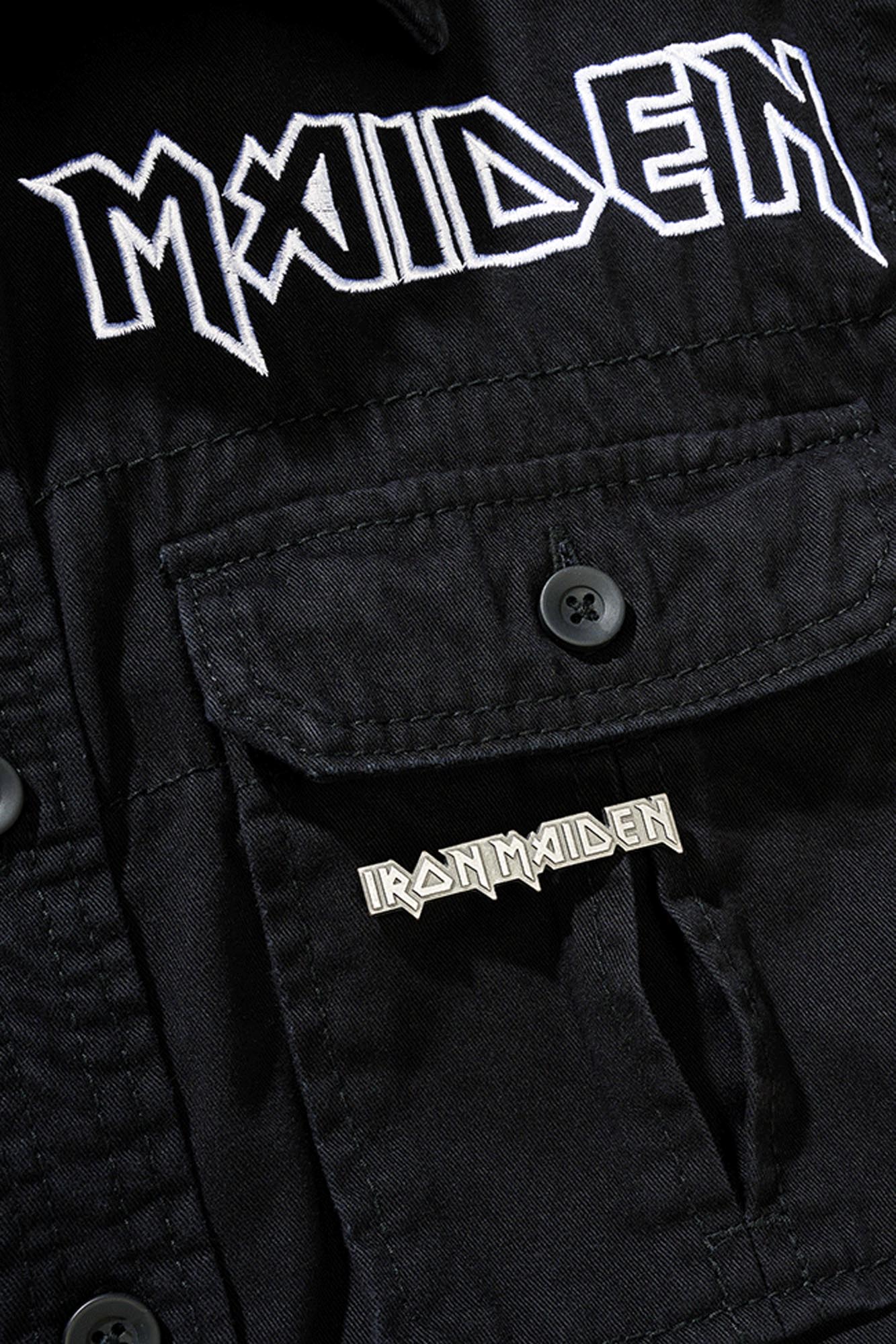 Brandit Iron Maiden Vintage Eddy Chemise S Figure 4