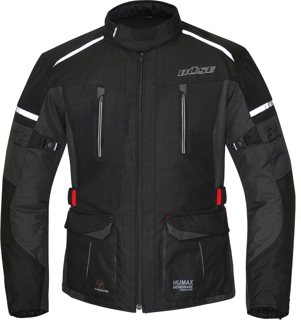 Büse Rider wasserdichte Damen Motorrad Textiljacke schwarz 42 Abbildung 1
