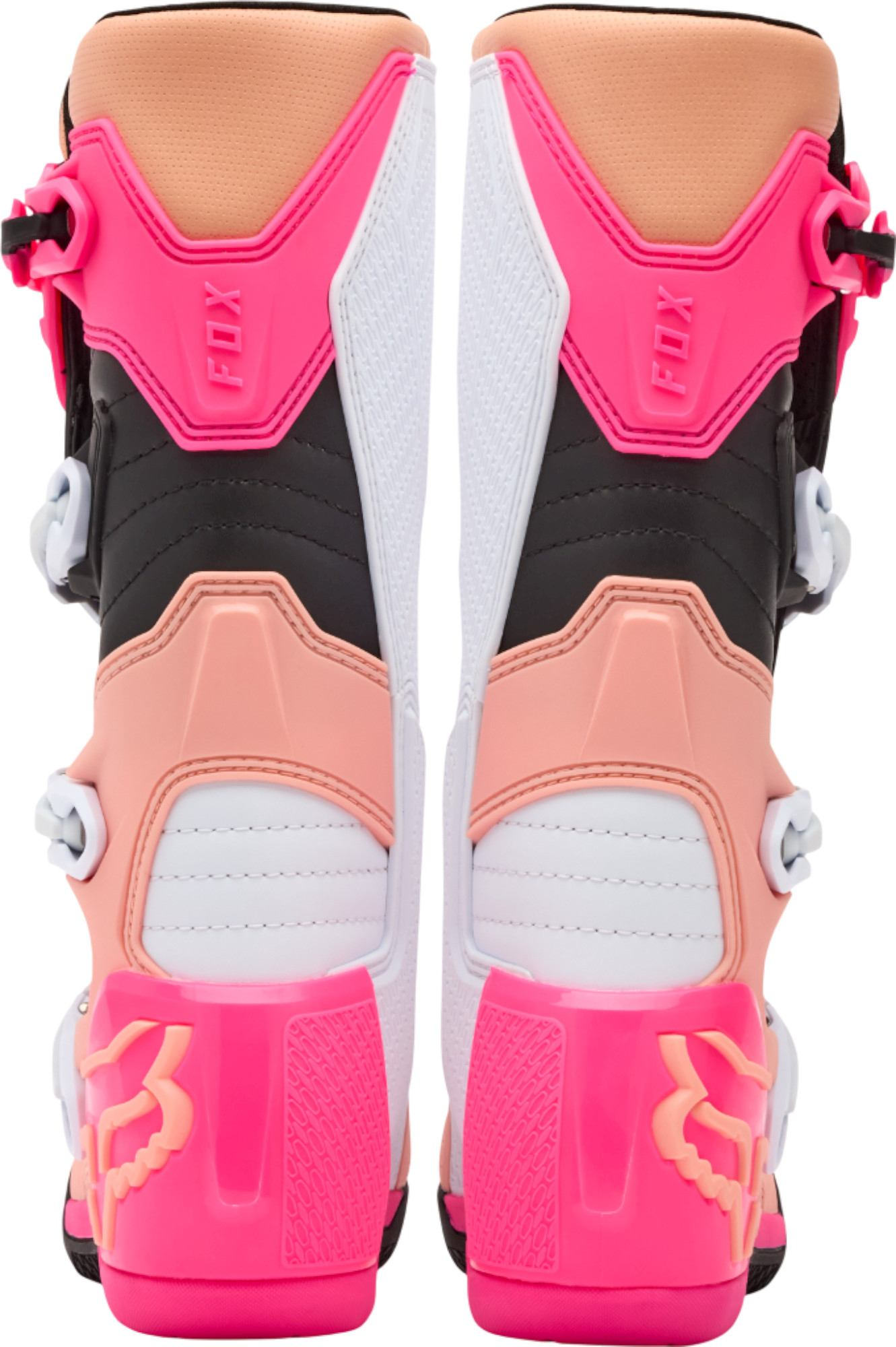 FOX W Comp Dame Motocross støvler hvid/pink 5 Figur 4