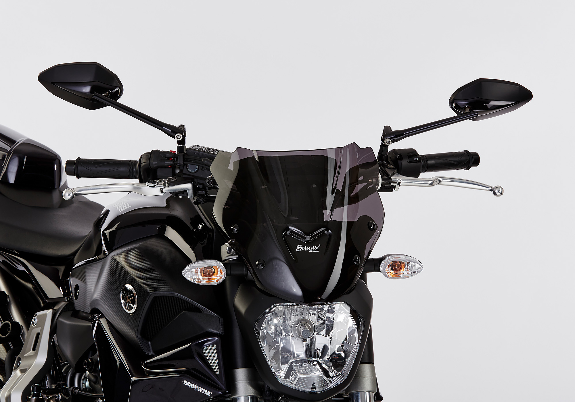 ERMAX naken cykel skärm Akrylglas (PMMA) Figur 1