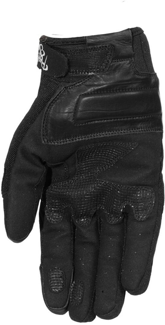Rusty Stitches Clyde V2 Motorrad Handschuhe schwarz L Abbildung 2