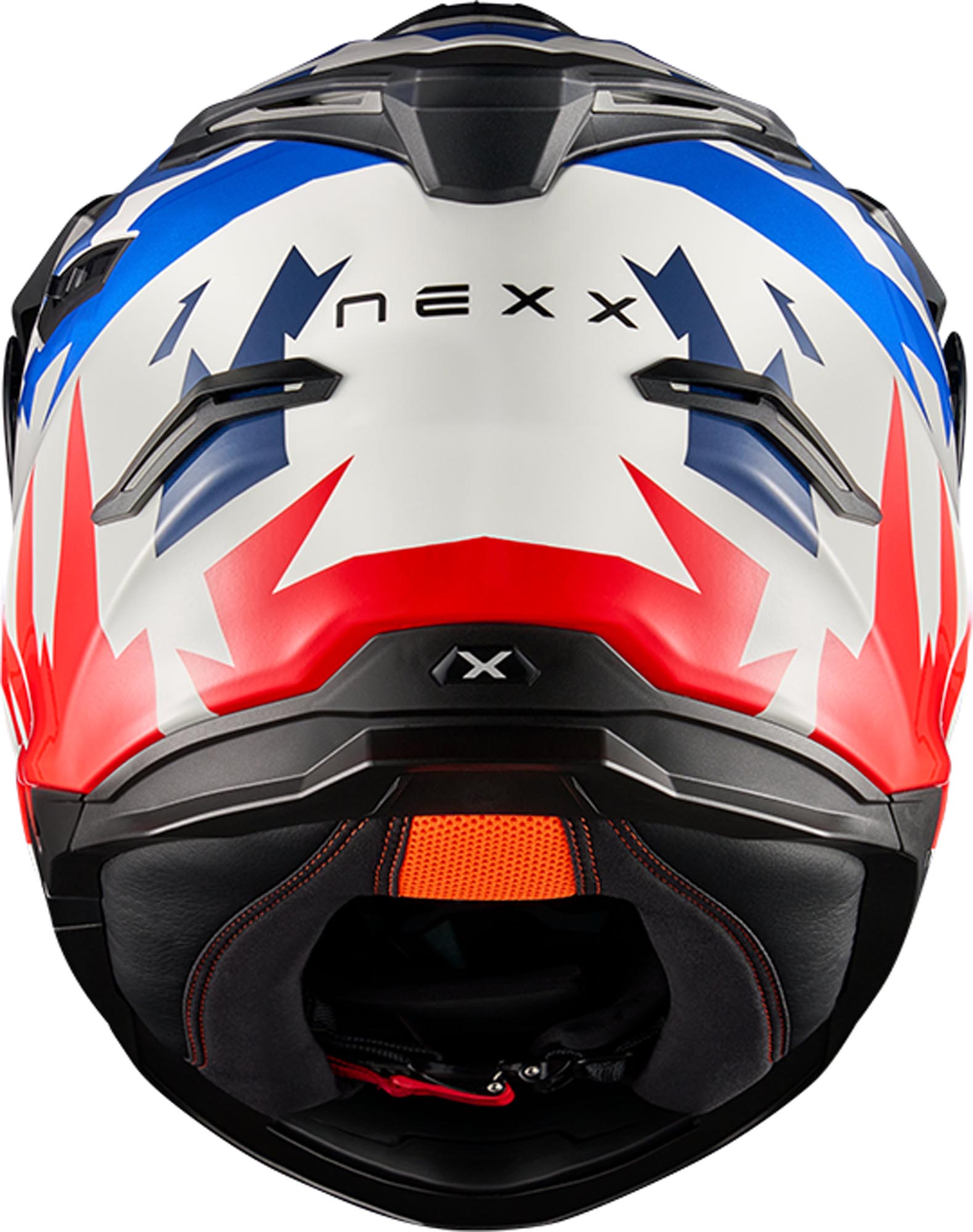 Nexx Y.TRAVL Primal Cască Enduro Alb/Albastru/Roșu S (55/56) Figura 3
