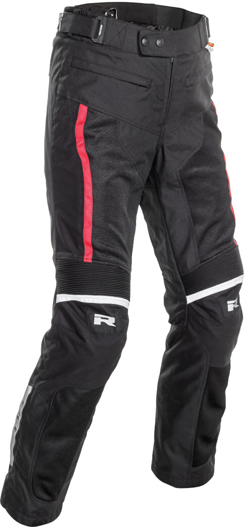 Richa Airvent Evo 2 pantaloni textile impermeabili pentru motociclete Negru/Alb/Roșu 4XL Figura 1