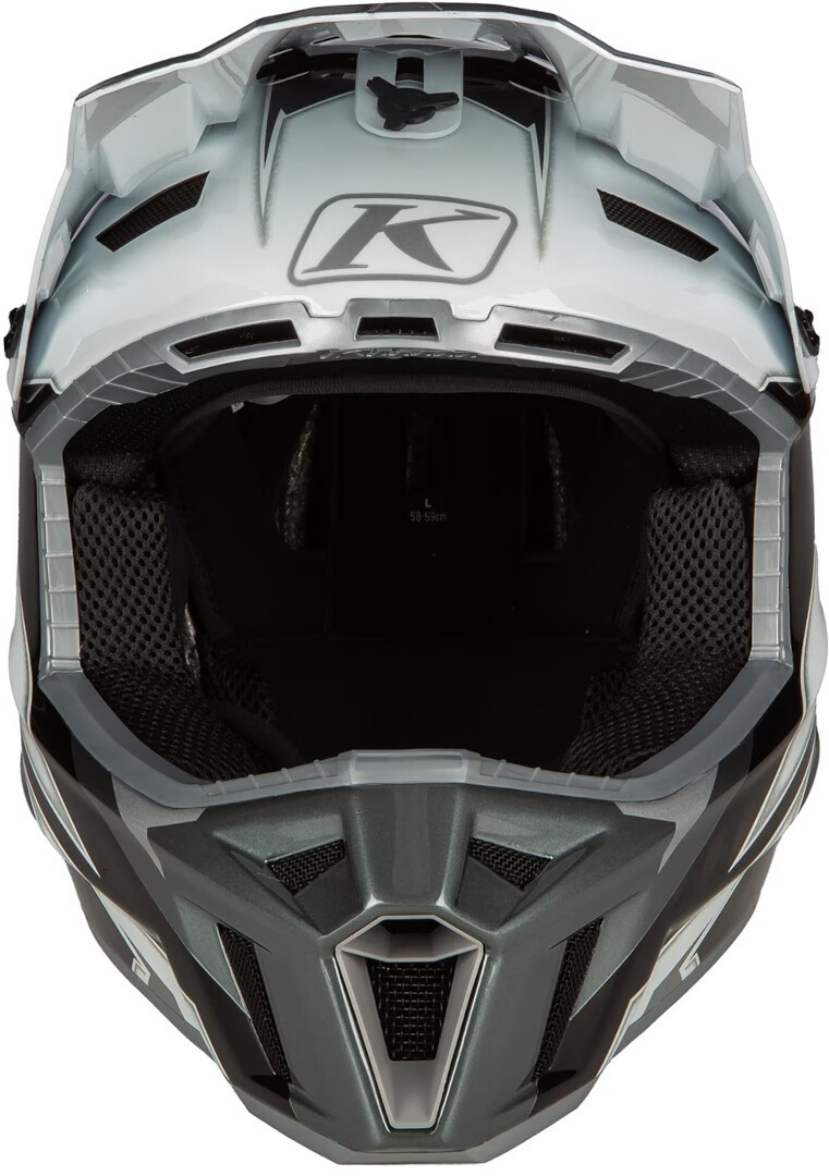 Klim F3 Lighting Carbon Motocross roder vit/grå XL (60/61) Figur 5