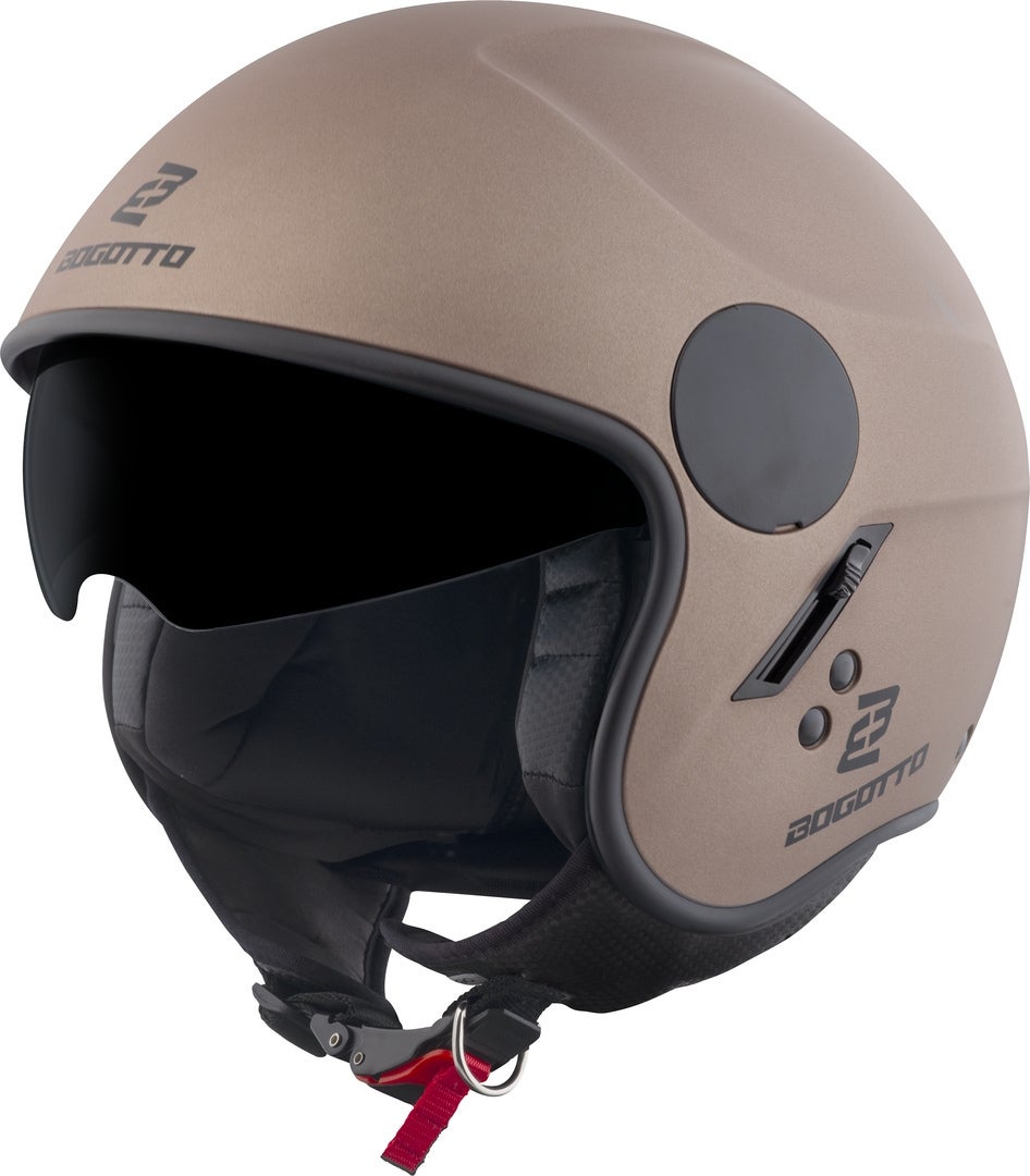 Bogotto H595 SPN Cască cu reacție Maro mat 2XL Figura 1
