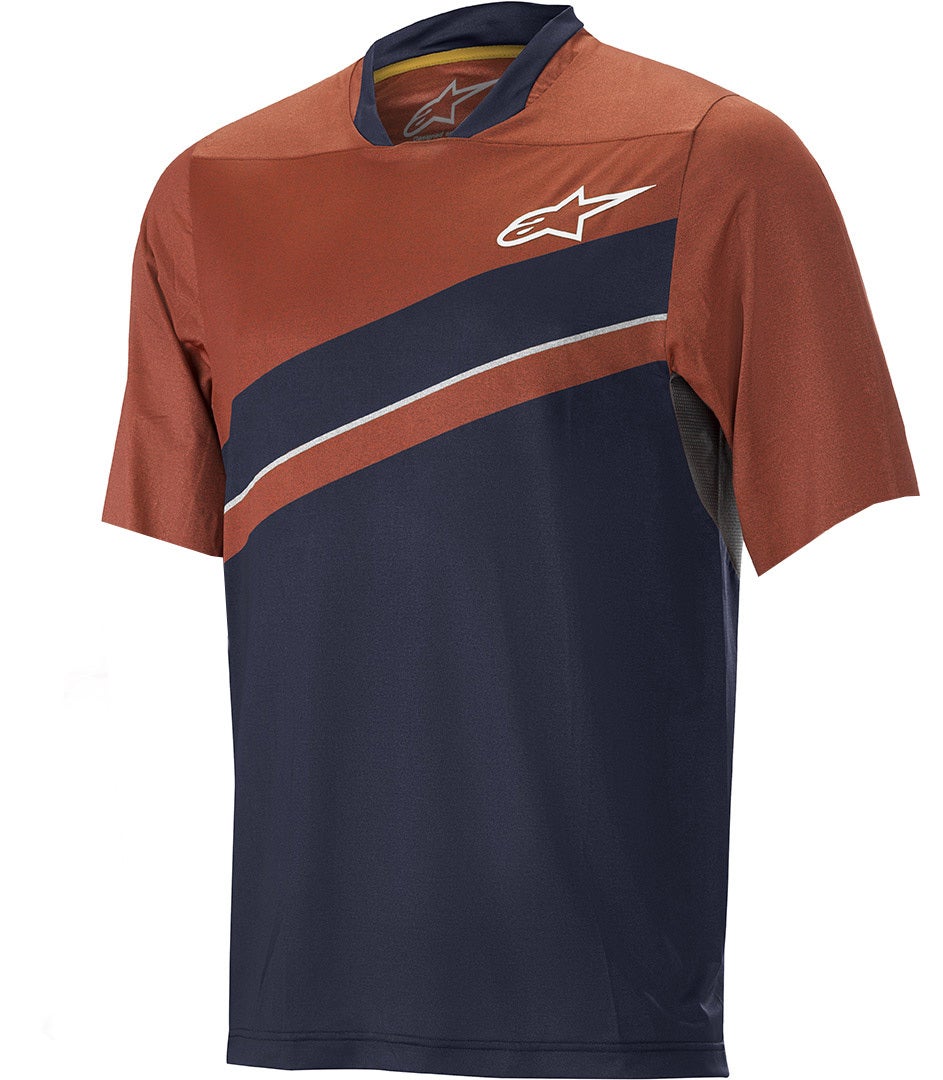 Alpinestars Alps 8.0 Fiets Jersey Donkerrood/donkerblauw M Figuur 1