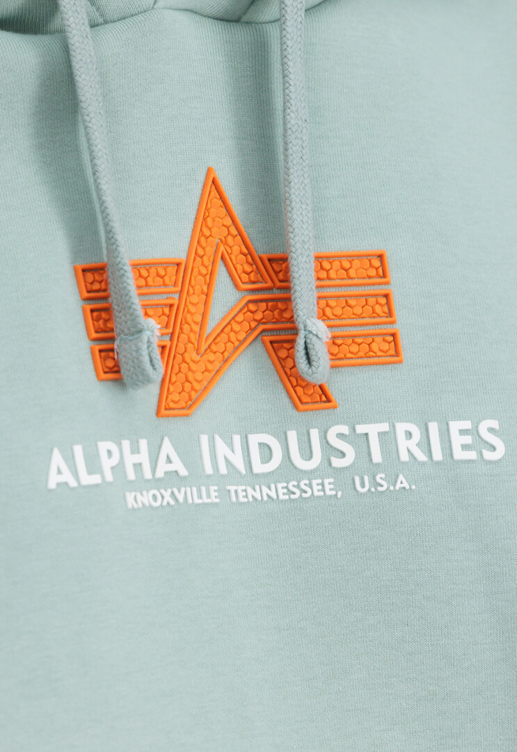 Alpha Industries Basic Rubber Capuche Vert clair XXL Figure 2