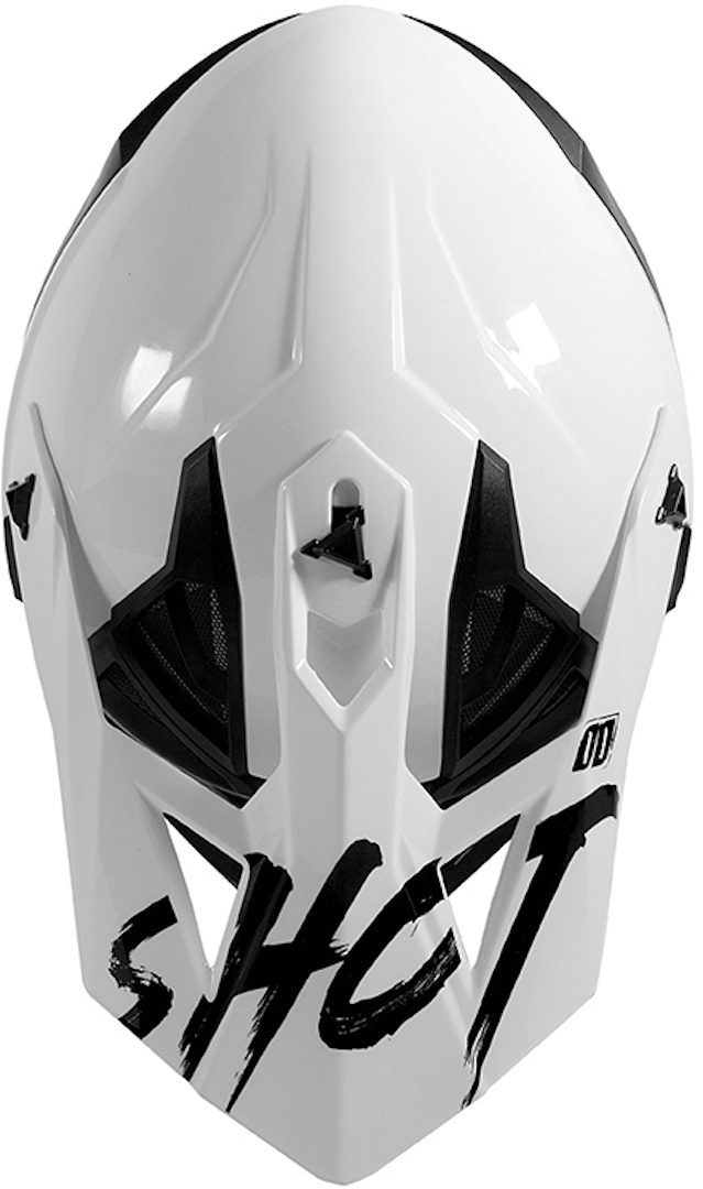 Shot Lite Solid Casco de Motocross Blanco S (55/56) Figura 2