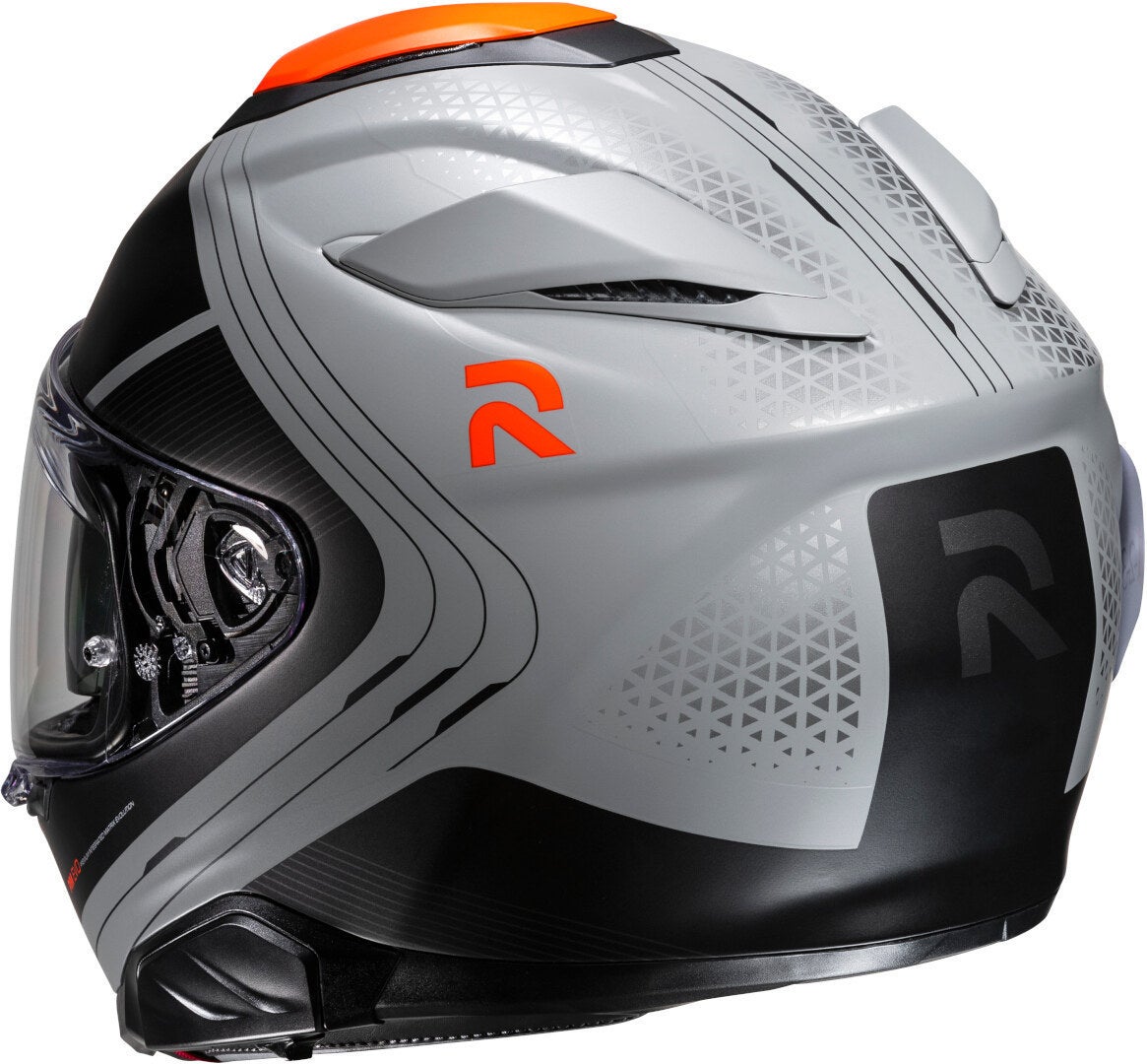 HJC RPHA 71 Frepe Hjelm sort/grå/orange XL (60/61) Figur 4