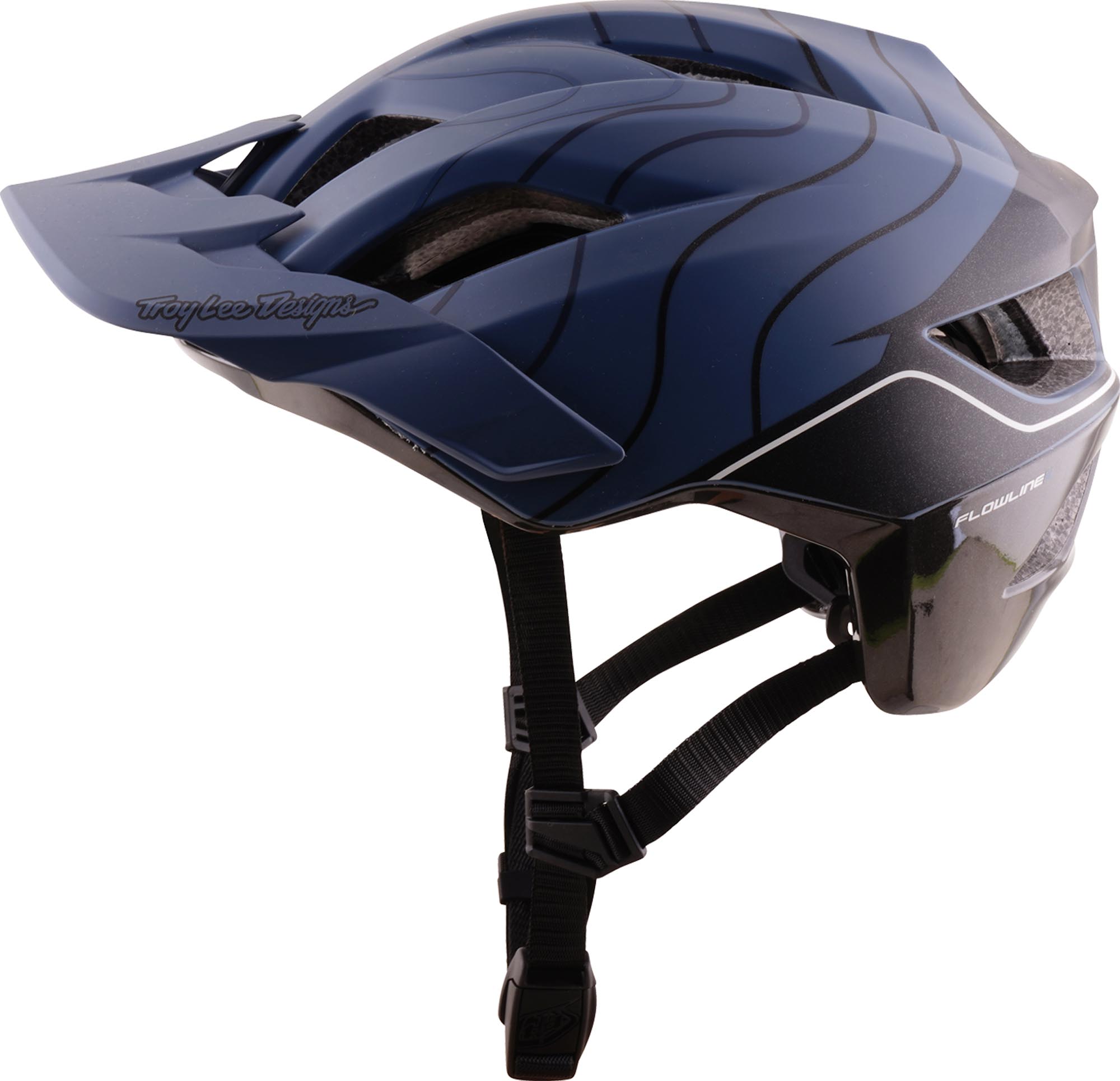 Troy Lee Designs Flowline SE MIPS Dipped Bicycle Helmet blue/black XS-S (53/56) Figure 7