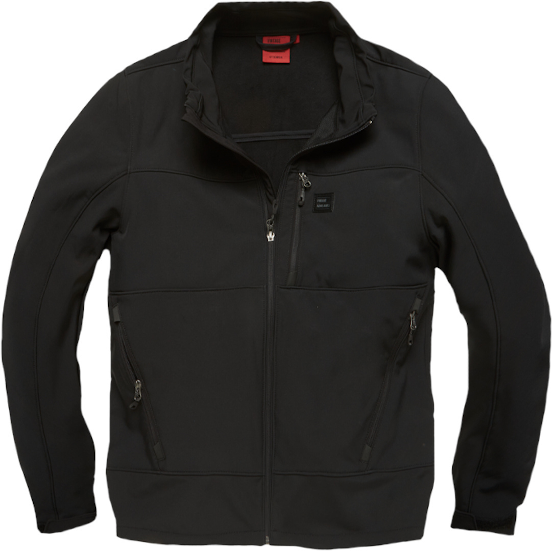 Vintage Industries Renzo Giacca Softshell nero L Figura 1