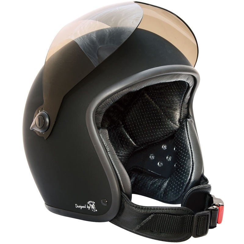 Bores Gensler Bogo II Casque Jet Noir mat S (51/52) Figure 1