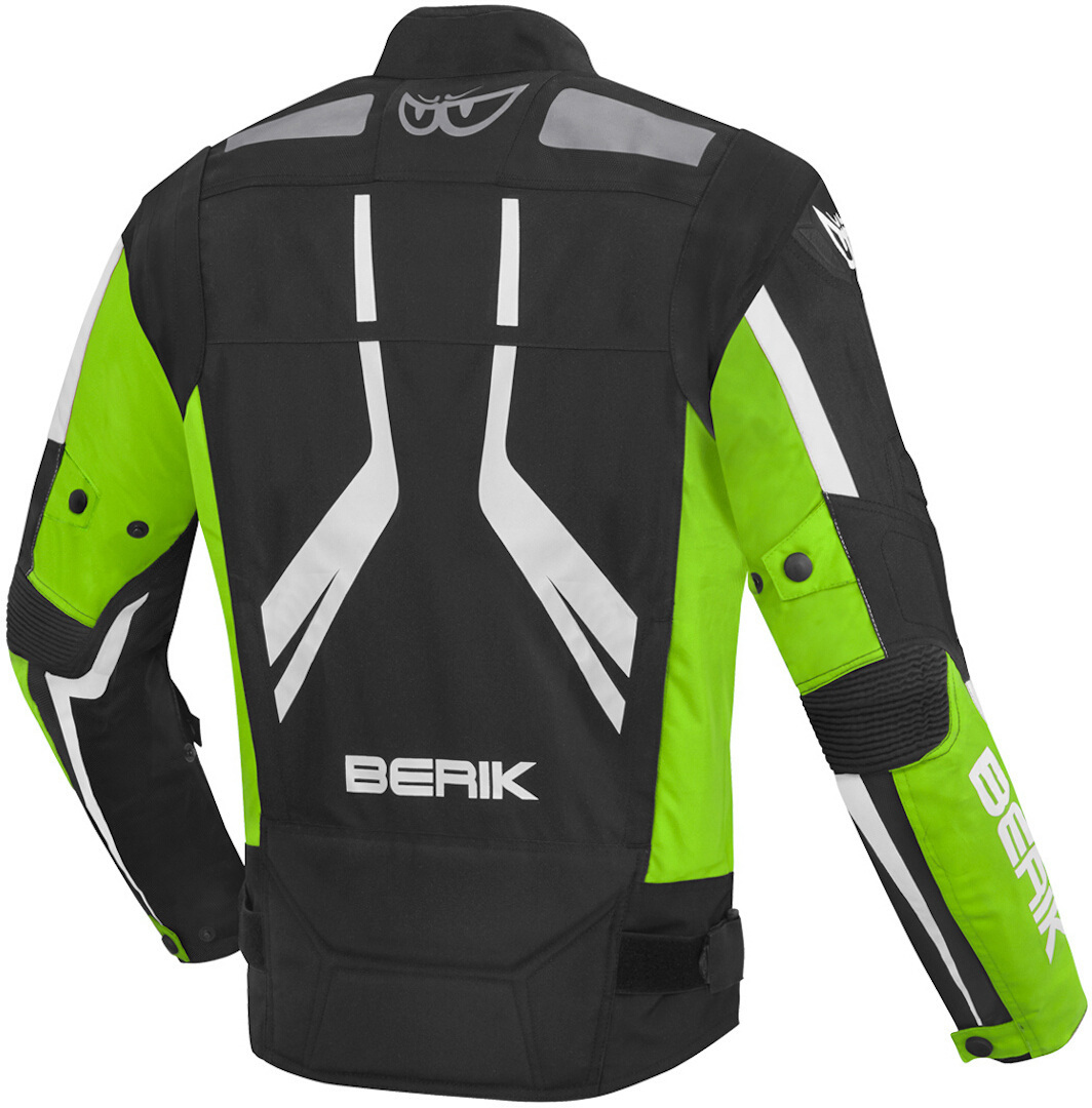Berik The Eye Waterproof Motorcycle Textile Jacket black/green 54 Figure 2