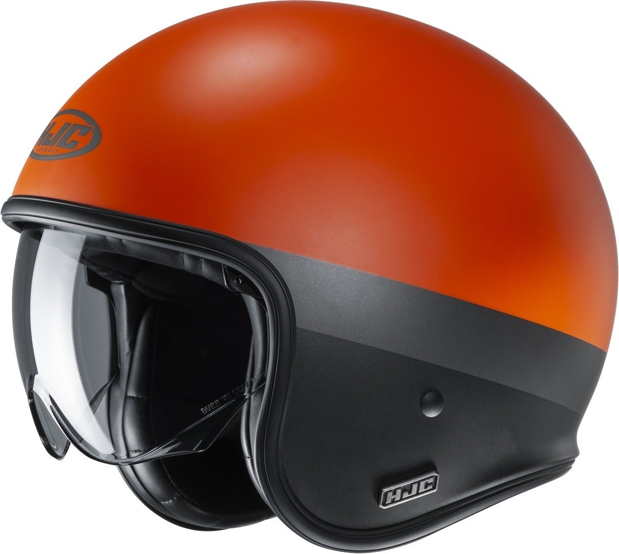 HJC V30 Perot Jethelm orange/schwarz XL (61/62) Abbildung 1