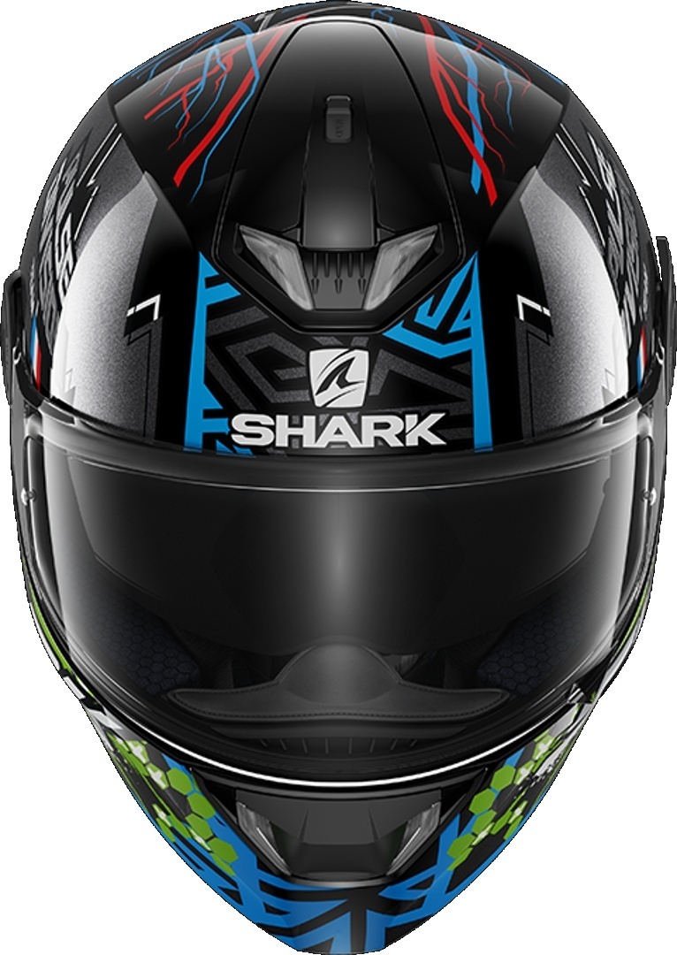 Shark Skwal 2.2 Noxxys Cască Negru/Albastru XS (53/54) Figura 2