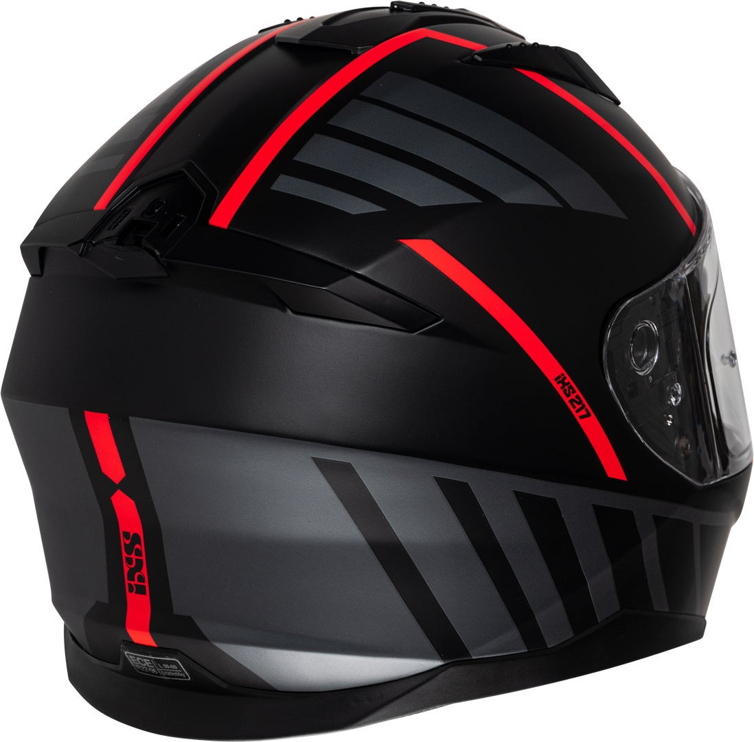 IXS iXS217 2.0 Casco negro mate/rojo XL (61/62) Figura 4