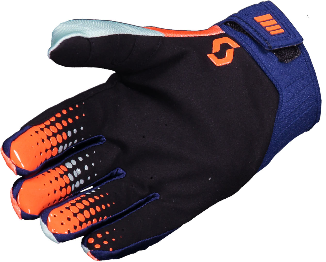 Scott 450 Angled Mănuși de motocross portocaliu/albastru L Figura 2