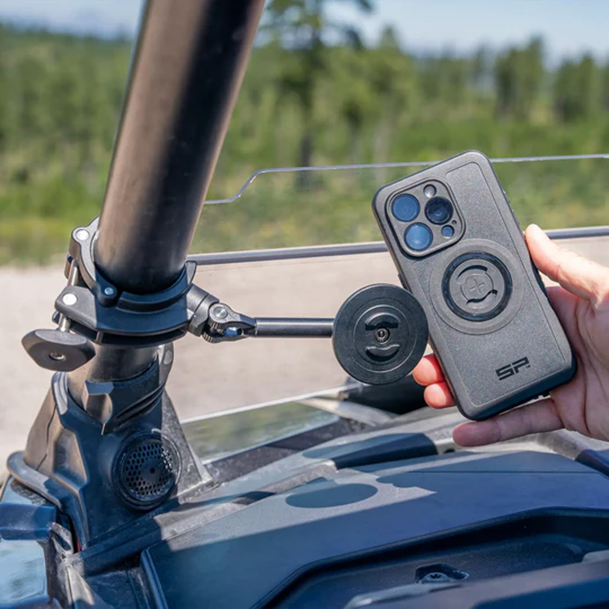 SP Connect Roll Cage 3D MA Mobiltelefonfäste Figur 5