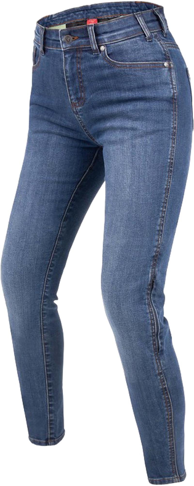 Rebelhorn Classic 3 Slim Fit Damer motorcykeljeans Blå udvasket 38 (30) Figur 1