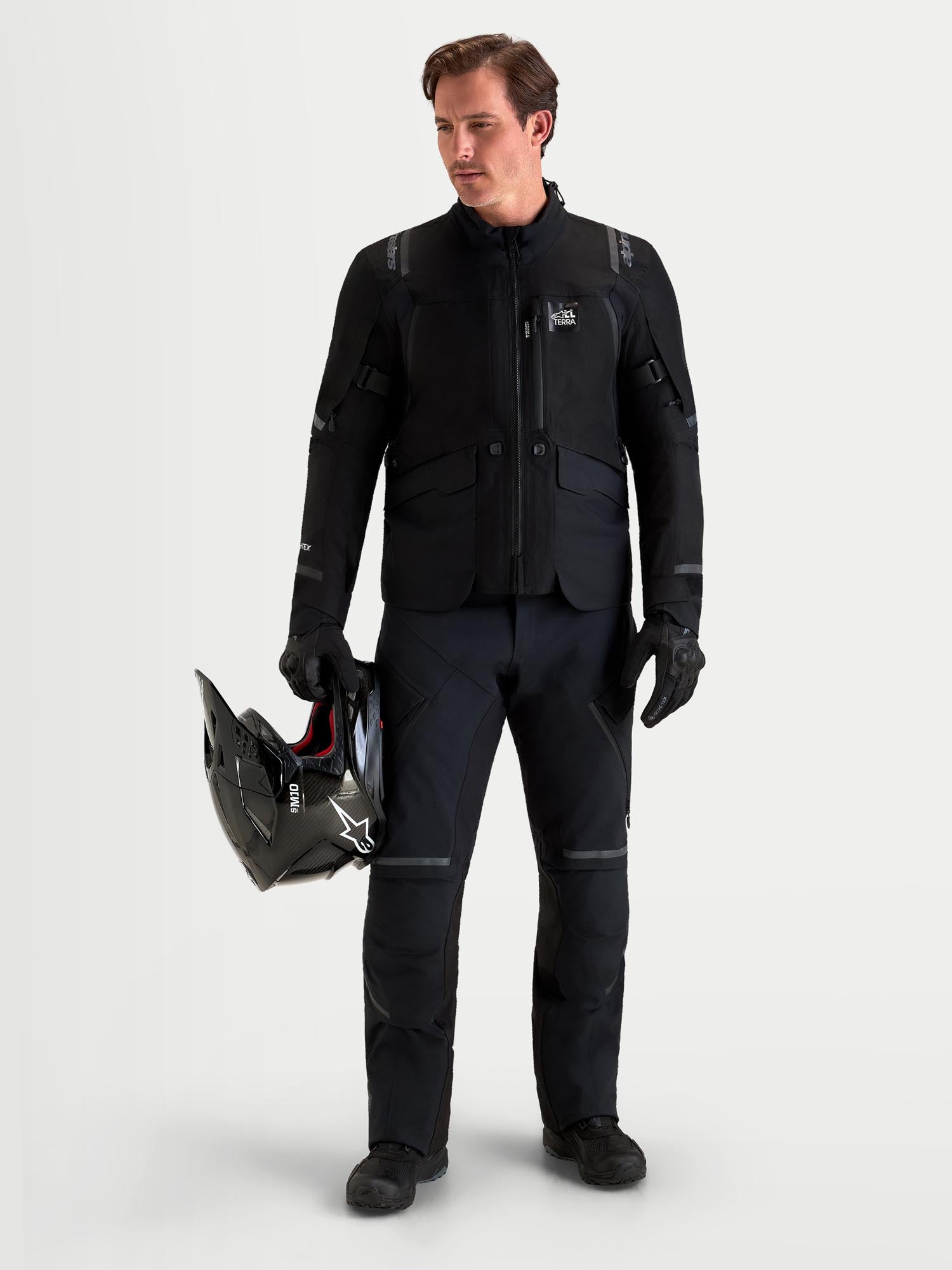 Alpinestars ST-7 V2 2L Gore-Tex waterproof Motorcycle Textile Pants black XL Figure 3