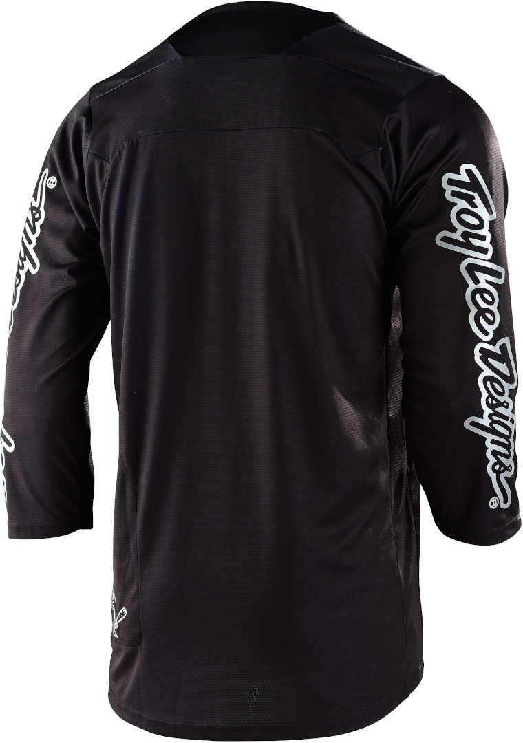 Troy Lee Designs Ruckus Solid Jersey Noir/Blanc M Figure 2