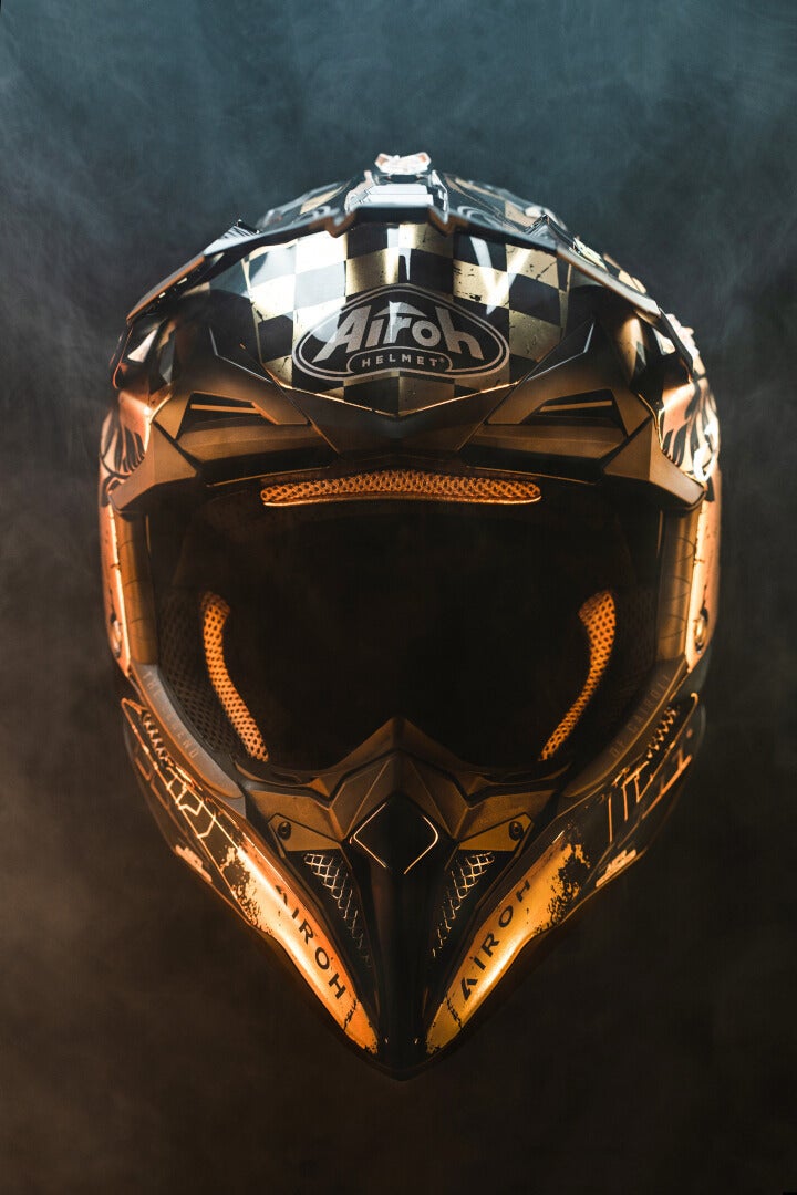 Airoh Aviator 3 TC 222 The Legend Motocross Helm M (57/58) Abbildung 6