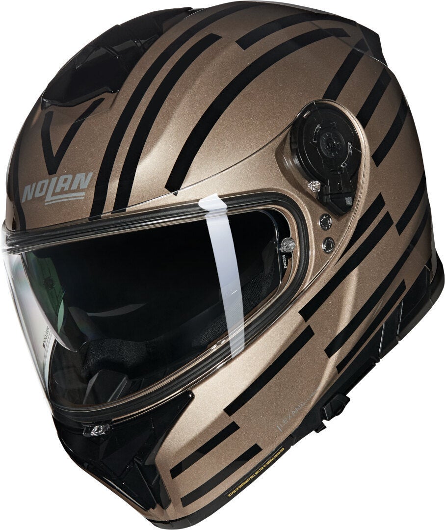 Nolan N80-8 Veloce N-Com Hjelm Sort/sand XXL (64) Figur 1