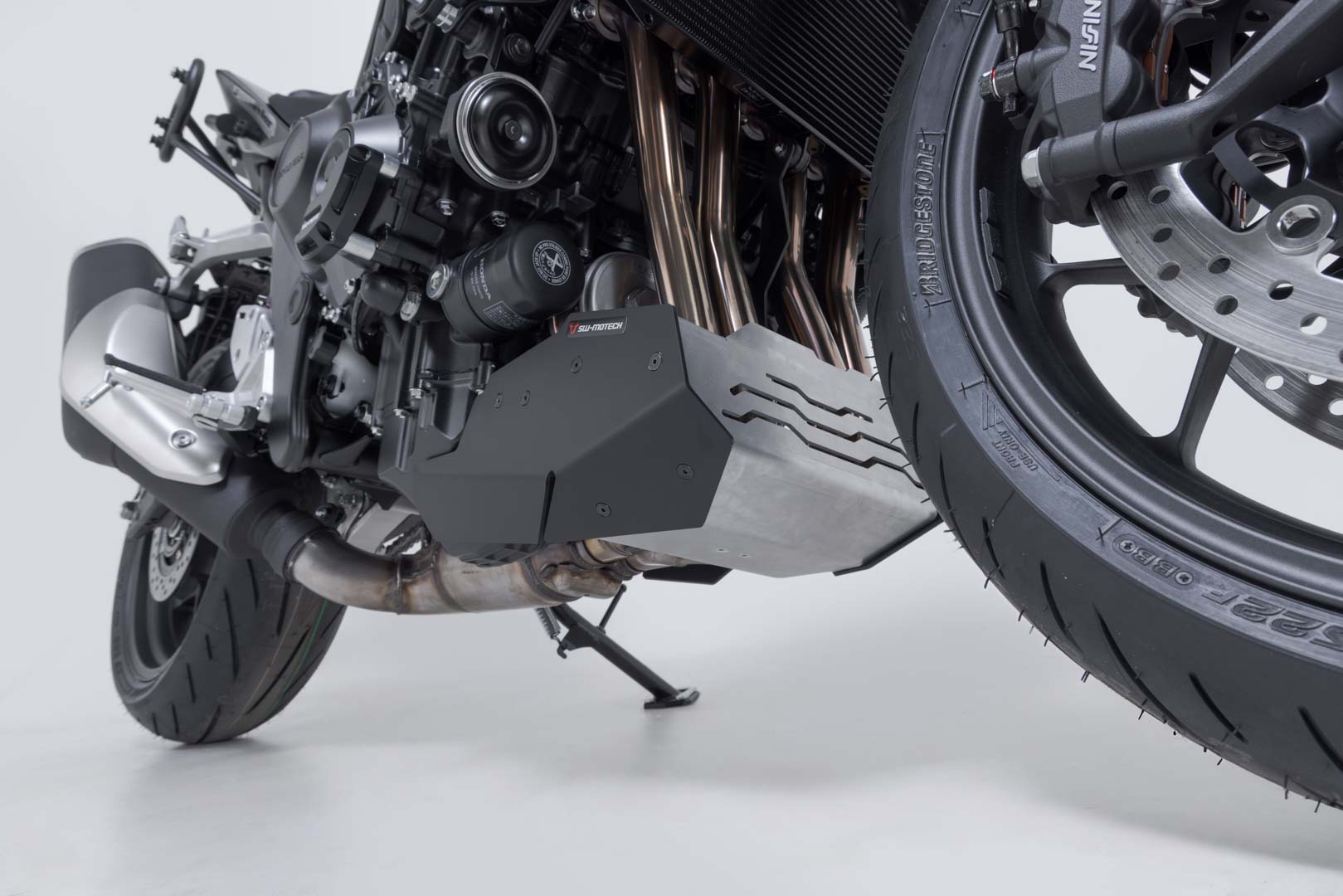 SW-Motech Spoiler frontal - Negru/Argintiu. Honda CB1000 Hornet (24-). Figura 5