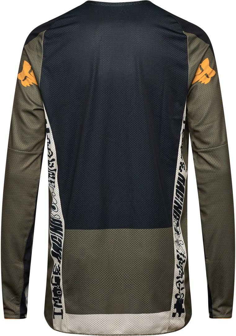 FOX 360 Fade Tricou de motocross Maro/Negru S Figura 9