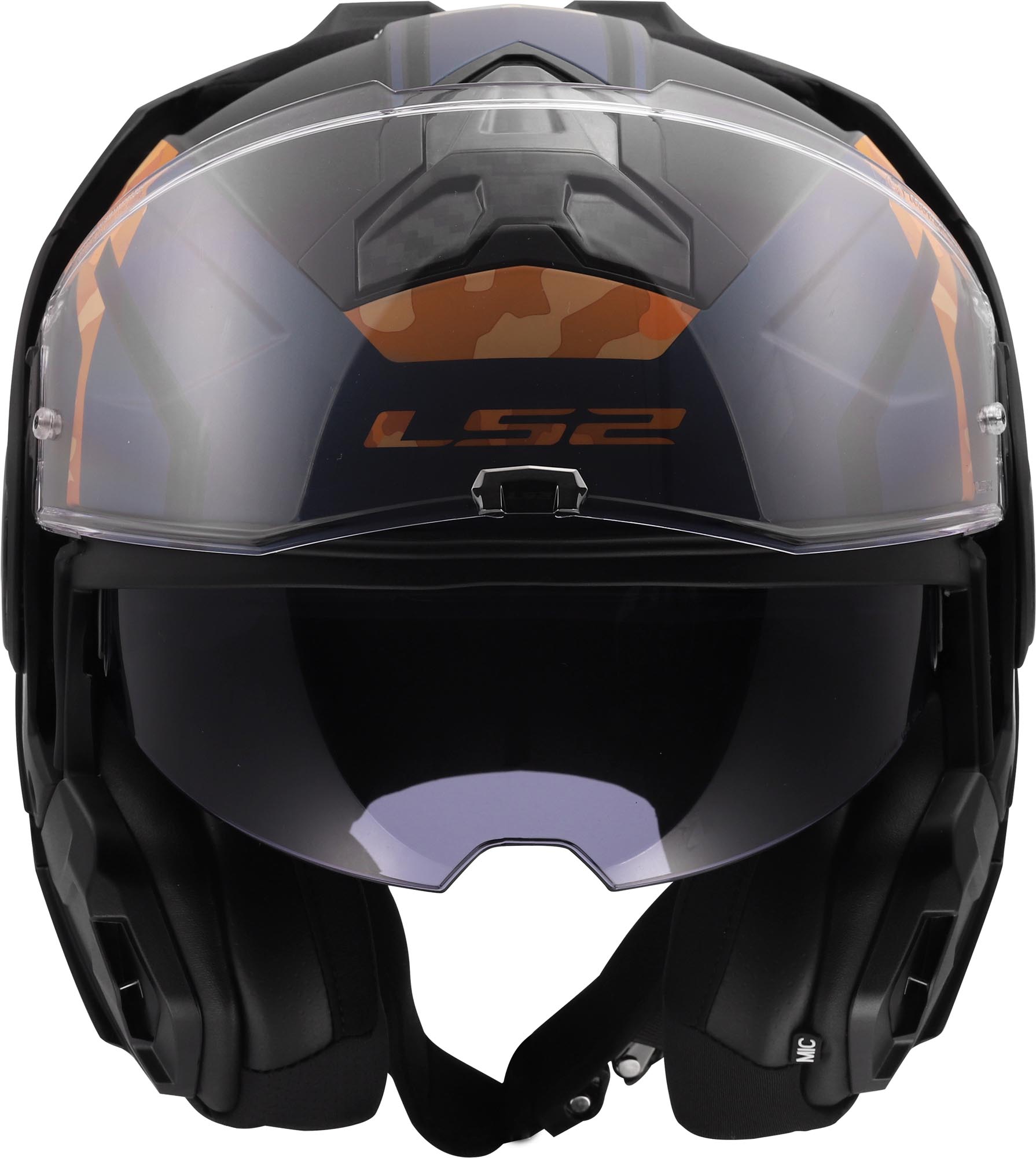LS2 FF910 Advant II Glide Klapphelm schwarz/orange M (57/58) Abbildung 10