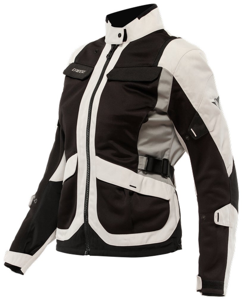 Dainese Desert Tex Damer Motorcykel Tekstiljakke Sort/beige 46 Figur 1