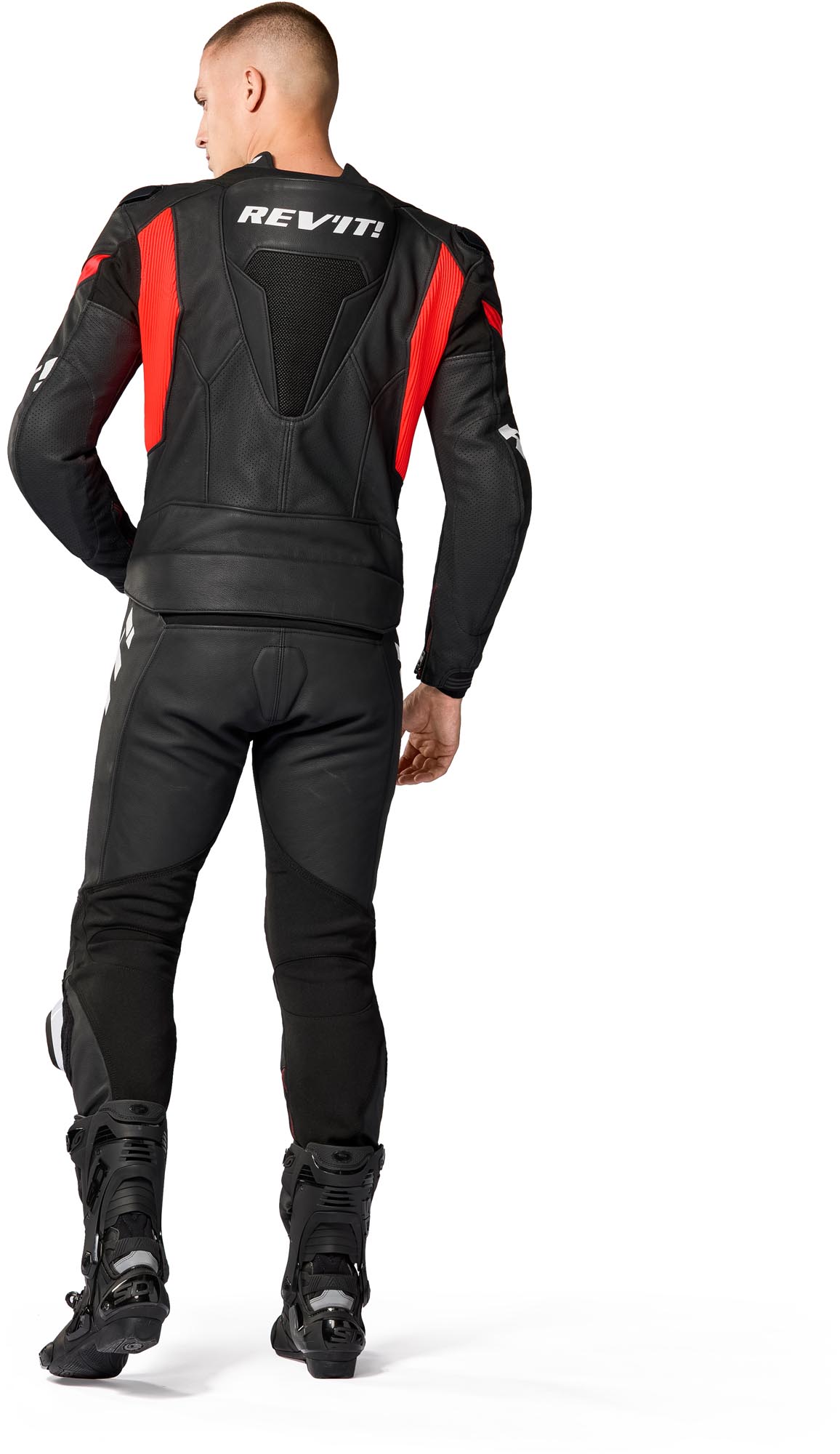 Revit Argon 3 perforated Two Piece Motorcycle Leather Suit 46 Figure 4