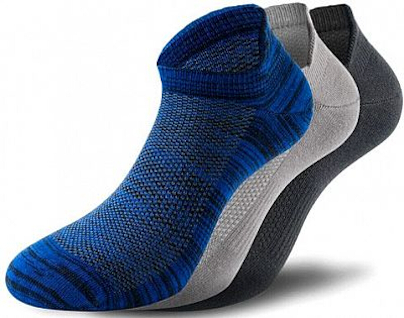 Lenz Performance Sneaker Tech Носки чёрный/серый/синий 39-42 Рисунок 1