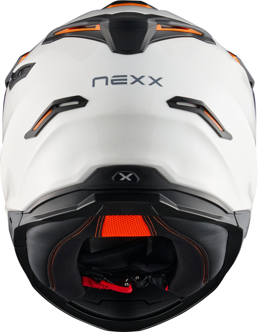 Nexx Y.TRAVL Plain Motocross hjälm Pärlemorsvit XS (53/54) Figur 4