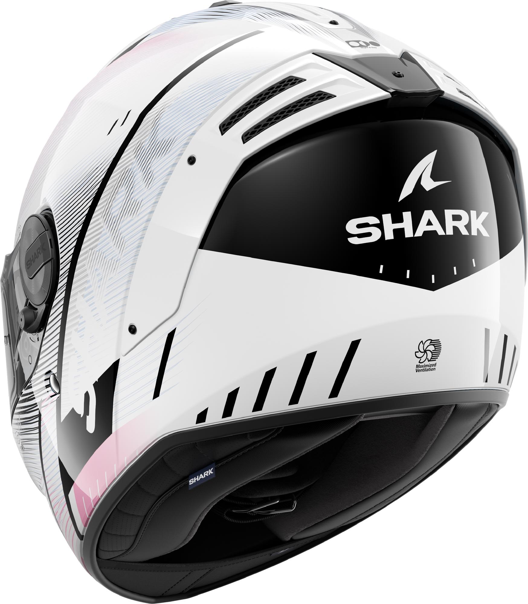 Shark Spartan RS Speed Tech Casque Blanc/Rose M (57/58) Figure 2