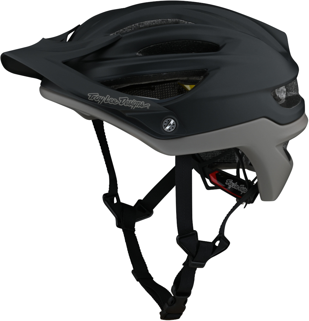 Troy Lee Designs A2 Decoy MIPS Cască de bicicletă Negru/gri XL/XXL Figura 4