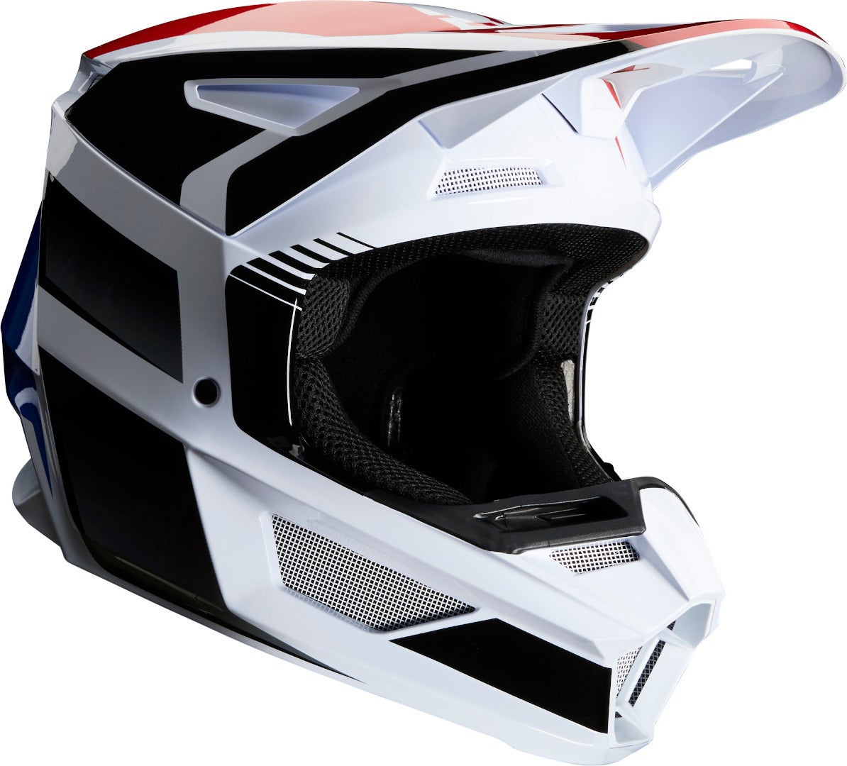 Fox V2 Hayl Casco Motocross Giovani blu/rosso S Figura 5