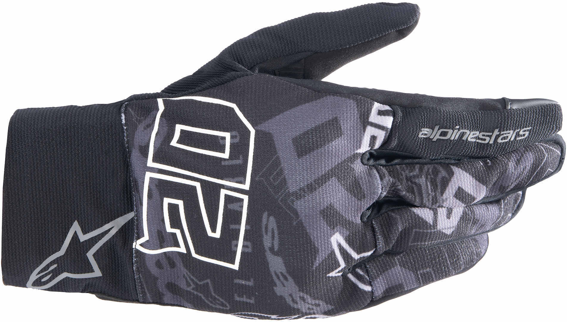 Alpinestars FQ20 Reef Motorcykel handsker sort/grå L Figur 1