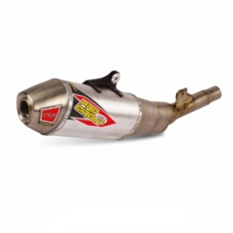 PRO CIRCUIT Amortizor T-6 - capac de capăt din oțel inoxidabil/oțel inoxidabil Figura 2