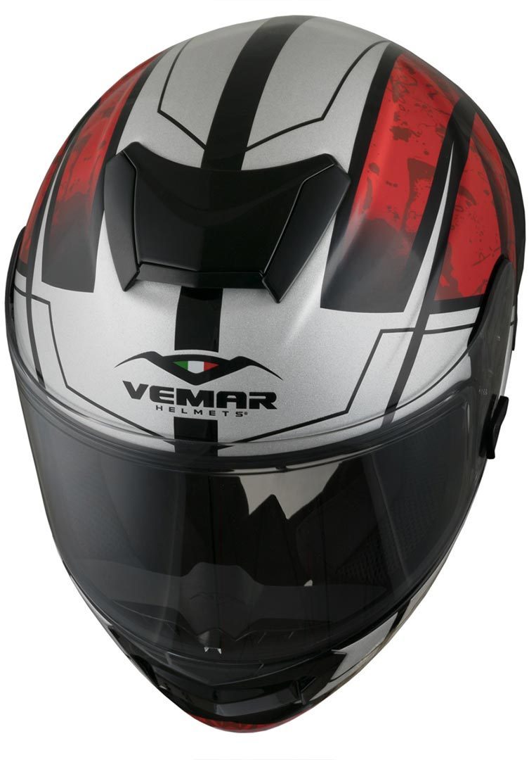 Vemar Hurricane Claw Casco negro/rojo/blanco M (57/58) Figura 3